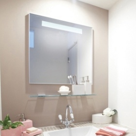 Bathroom mirrors with lights